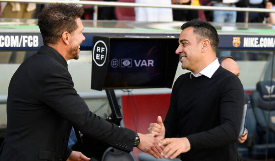 Simeone vs Xavi Simeone vs Xavi