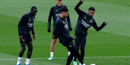 Real Madrid Training Bellingham, Rodrygo