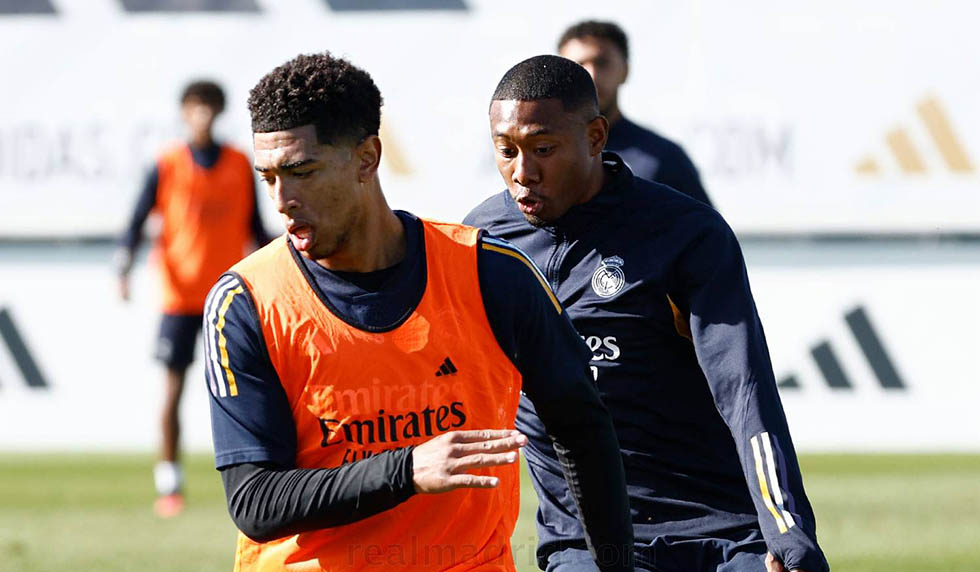 bellingham alaba training