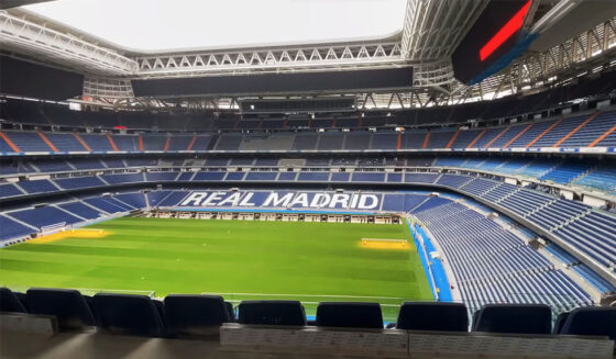 Estadio Santiago Bernabéu Real Madrid Umbau