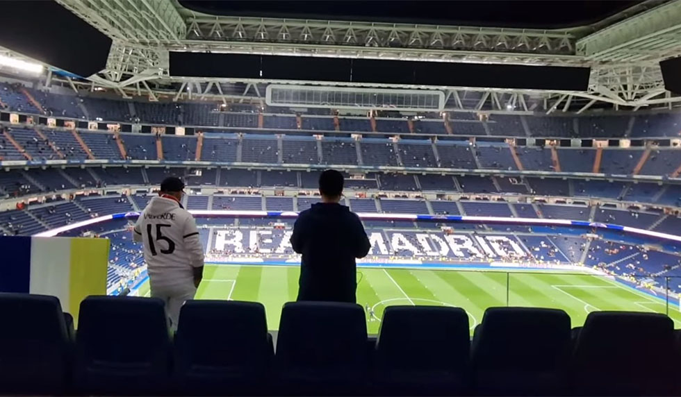 Estadio Santiago Bernabéu Real Madrid Umbau