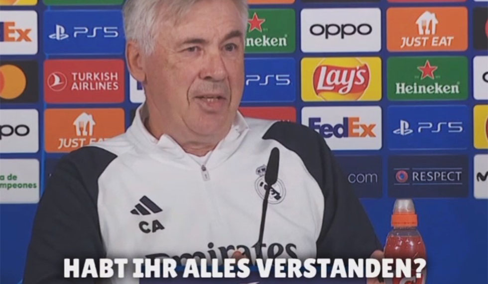 Carlo Ancelotti Real Madrid