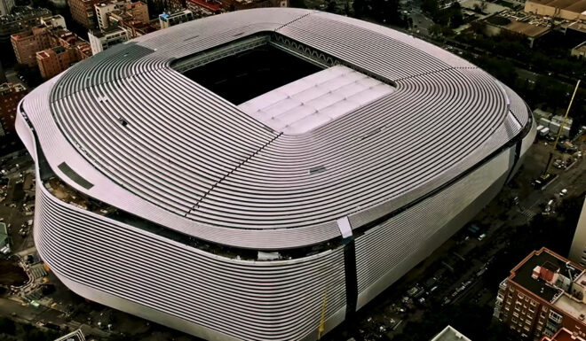 Estadio Santiago Bernabéu Real Madrid Umbau
