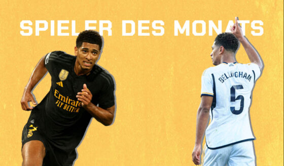 Spieler des Monats: Bellingham Spieler des Monats: Bellingham