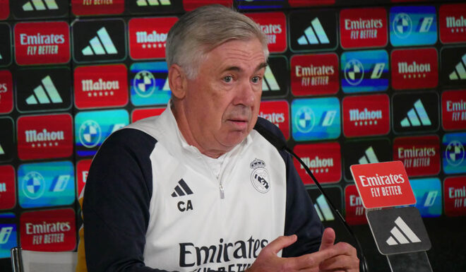 Carlo Ancelotti Real Madrid
