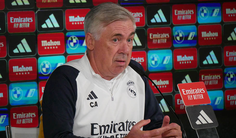 Carlo Ancelotti Real Madrid