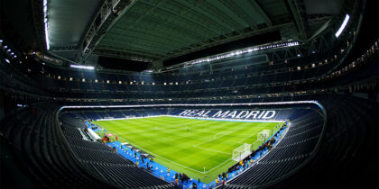 Estadio Santiago Bernabéu Real Madrid Dach