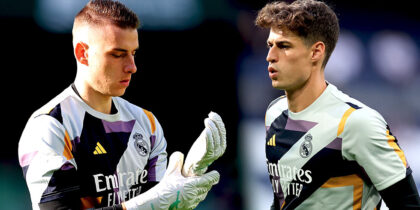 Andriy Lunin Kepa Arrizabalaga Real Madrid