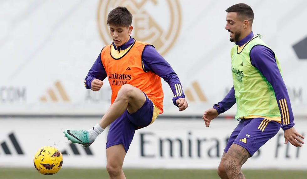 arda güler joselu training
