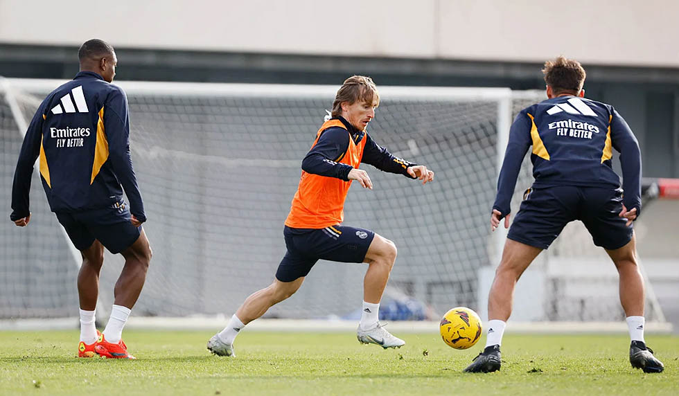 luka modric training