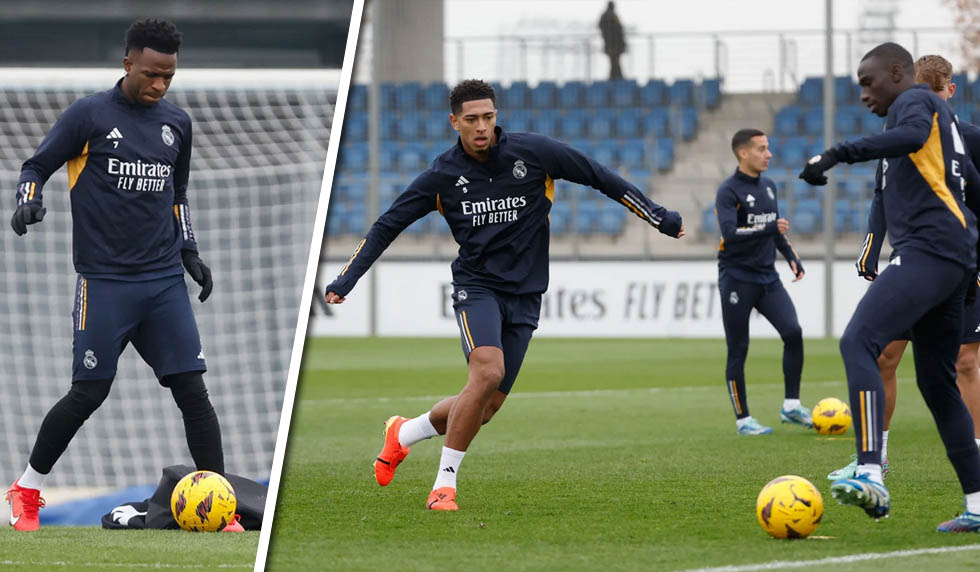 training vinicius bellingham