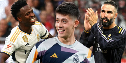 Vinicius Junior Arda Güler Daniel Carvajal Real Madrid