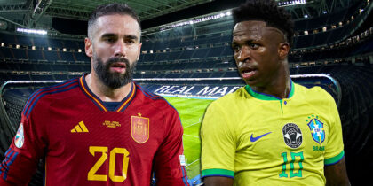 Spanien Brasilien Bernabéu Vinícius Júnior