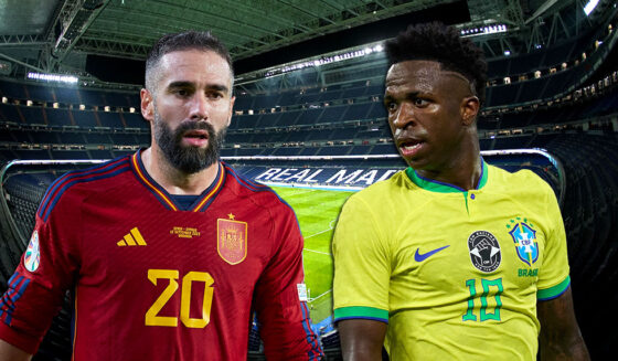 Spanien Brasilien Bernabéu Vinícius Júnior