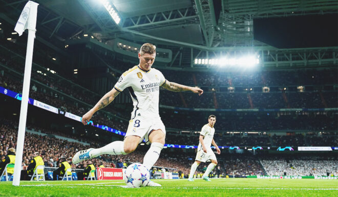 Toni Kroos Real Madrid Bernabéu