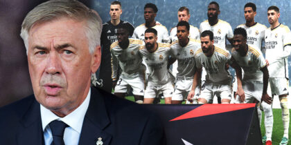 Carlo Ancelotti Real Madrid Startelf
