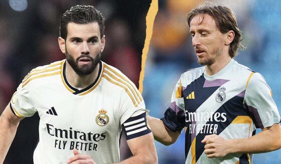 Nacho Fernández Luka Modric Real Madrid