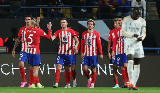 Atlético Madrid Real Madrid Supercopa