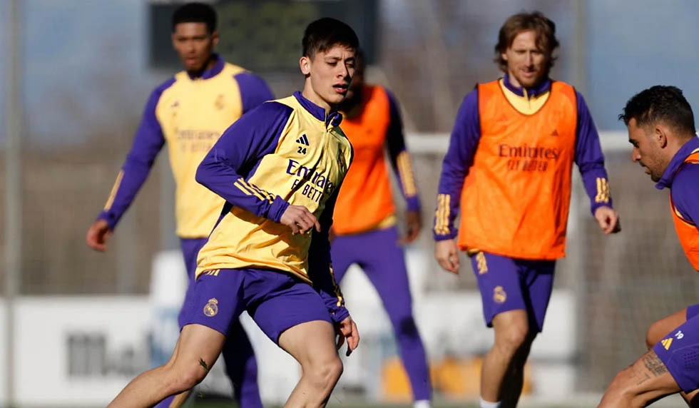 arda güler training
