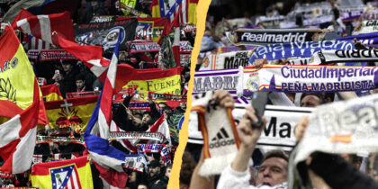atletico madrid real fans