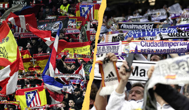 atletico madrid real fans