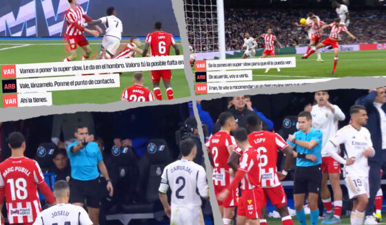 var funk real madrid almeria