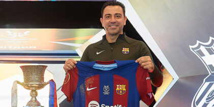 Xavi Supercopa FC Barcelona Real Madrid