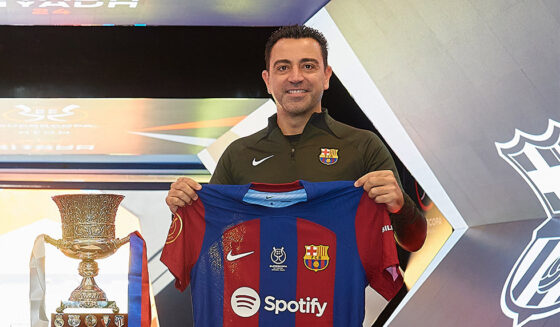 Xavi Supercopa FC Barcelona Real Madrid