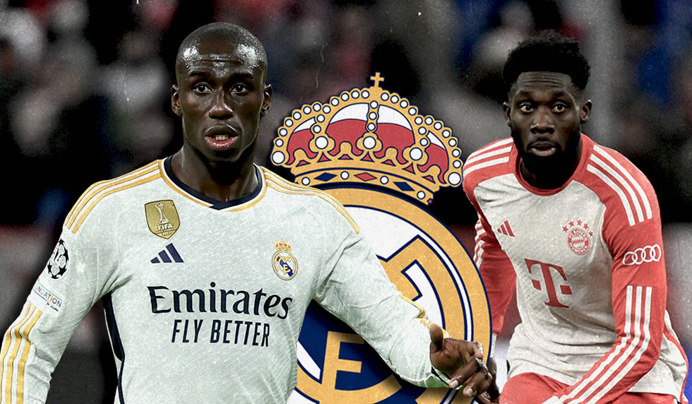 Ferland Mendy Real Madrid Alphonso Davies FC Bayern München