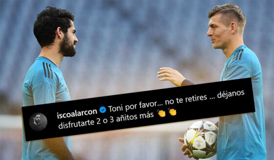 Isco Toni Kroos Real Madrid