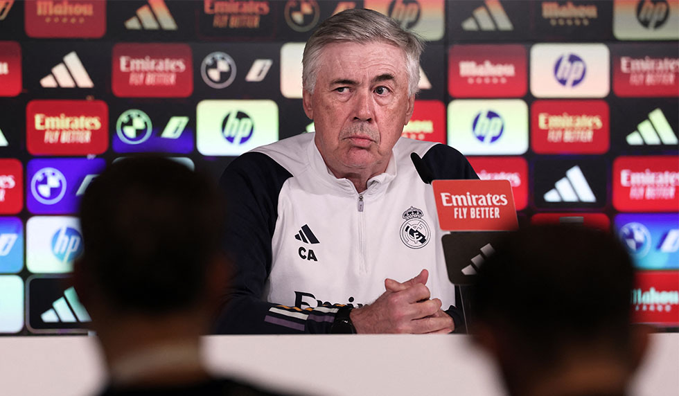 Carlo Ancelotti Real Madrid PK