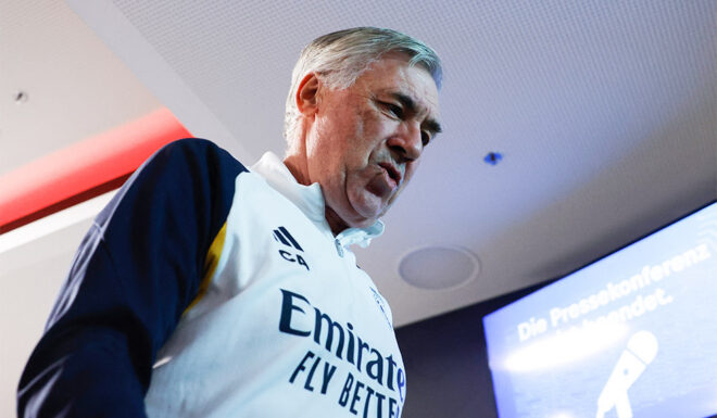Carlo Ancelotti Real Madrid PK