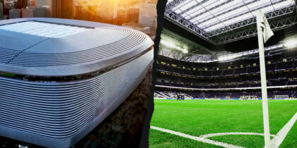 Estadio Santiago Bernabéu Real Madrid Umbau