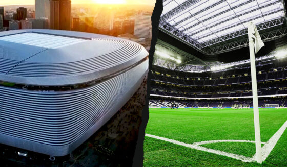 Estadio Santiago Bernabéu Real Madrid Umbau