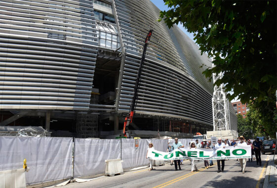 Estadio Santiago Bernabéu Real Madrid Umbau