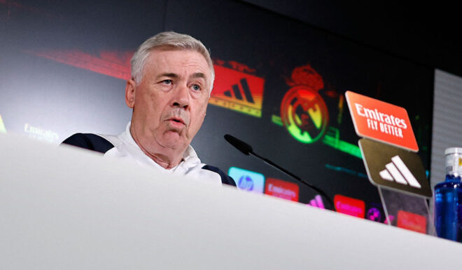 Carlo Ancelotti Real Madrid PK