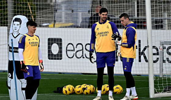 Thibaut Courtois Andriy Lunin Kepa Arrizabalaga Real Madrid