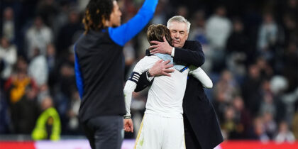 Luka Modric Carlo Ancelotti Real Madrid