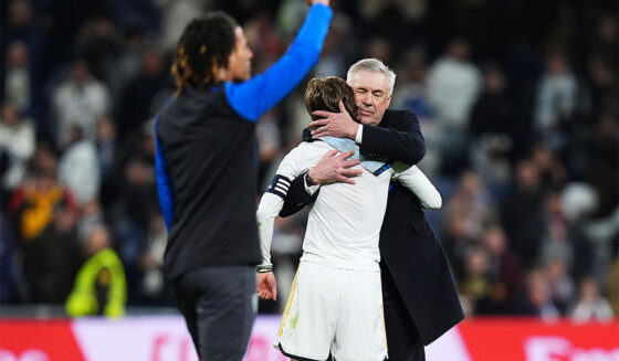 Luka Modric Carlo Ancelotti Real Madrid