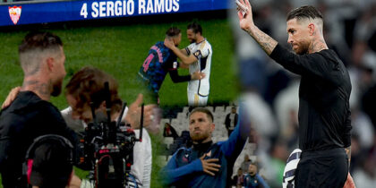 Sergio Ramos FC Sevilla Real Madrid Estadio Santiago Bernabéu