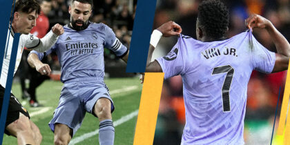 Carvajal Vinicius Valencia Real Madrid