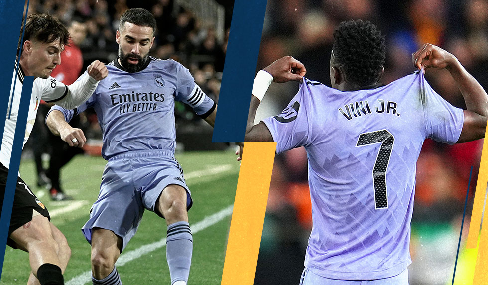 Carvajal Vinicius Valencia Real Madrid