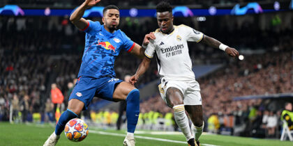 Vinícius Júnior Real Madrid RB Leipzig Champions League