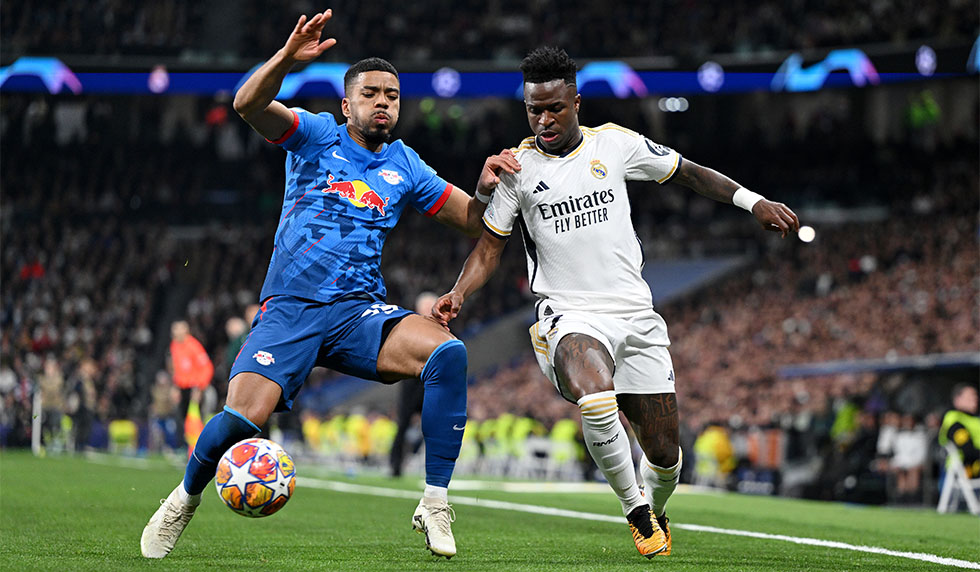 Vinícius Júnior Real Madrid RB Leipzig Champions League