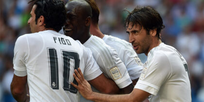 Raúl Luis Figo Real Madrid