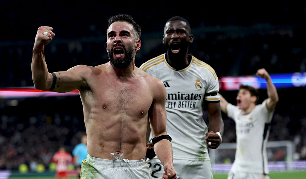 Daniel Carvajal Antonio Rüdiger Real Madrid