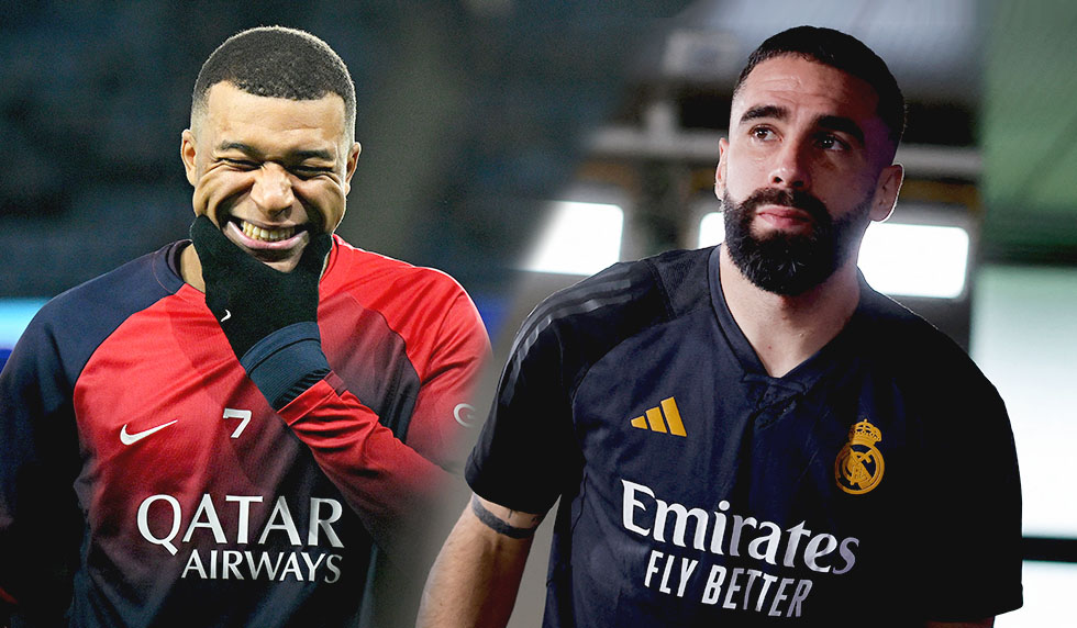 Daniel Carvajal Kylian Mbappé Real Madrid