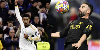 Real Madrid Jude Bellingham, Dani Carvajal