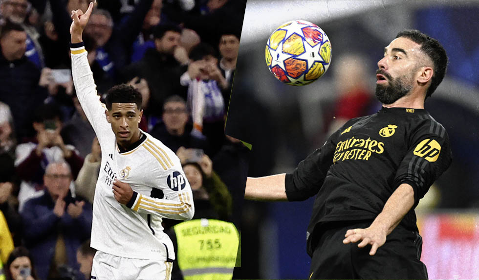 Real Madrid Jude Bellingham, Dani Carvajal