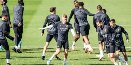 Real Madrid Abschlusstraining RB Leipzig